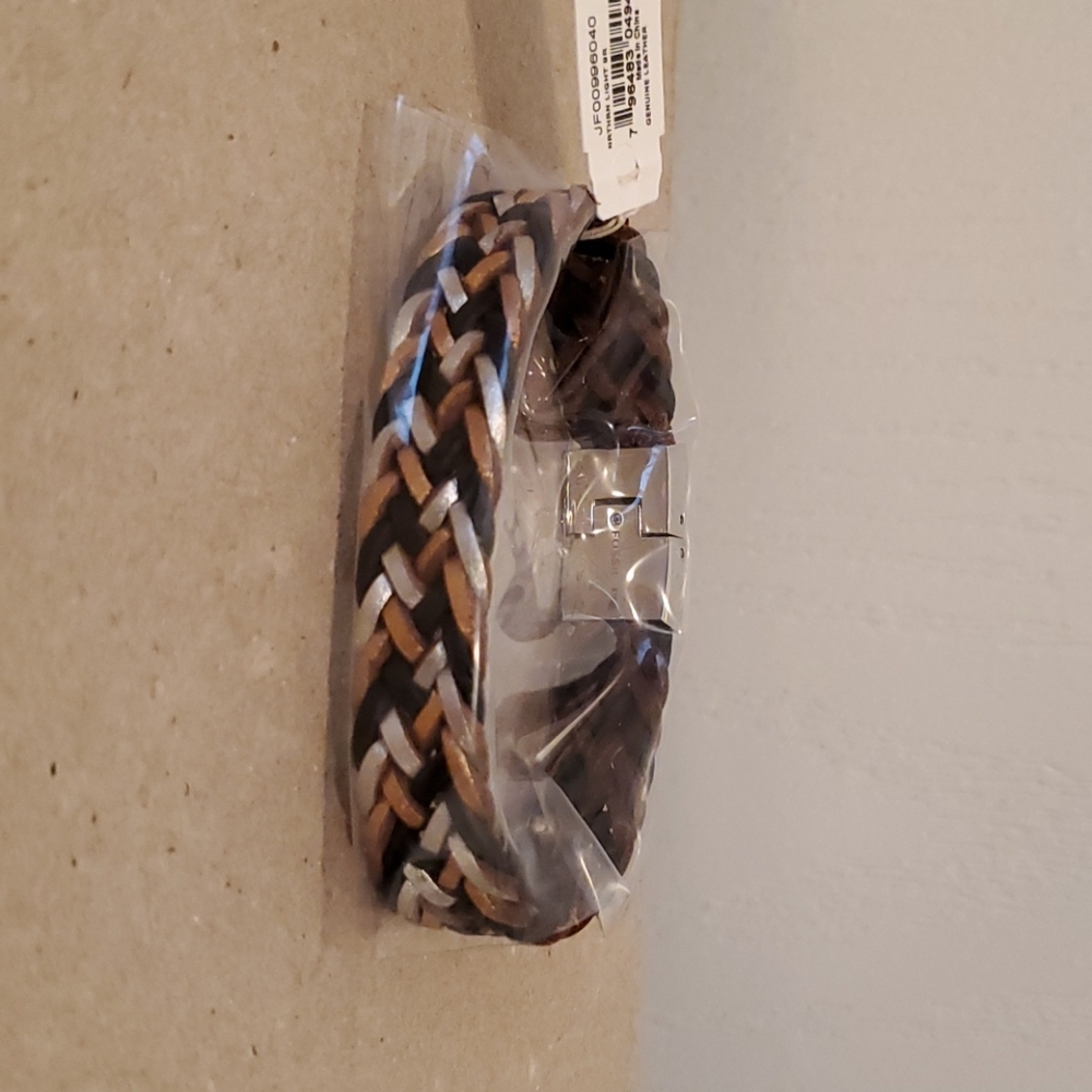 Fossil Leather Bracelet